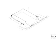 E52 Z8 S62 Roadster / Individual Equipment Individual Glove Compartment Leather