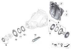 E89 Z4 35i N54 Roadster / Rear Axle Final Drive Gasket Set