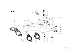 114 2002 M10 Sedan / Engine Intake Manifold-3