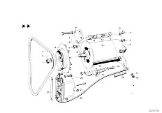 114 1600 M10 Sedan / Engine Electrical System Alternator Individual Parts-5