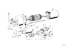 114 2002 M10 Sedan / Engine Electrical System/  Starter Parts-2