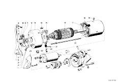 114 2002 M10 Sedan / Engine Electrical System/  Starter Parts