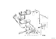 114 2002 M10 Cabrio / Fuel Preparation System/  Carburetor Mounting Parts-3