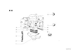 NK 2000C M10 Coupe / Fuel Preparation System Carburetor Mounting Parts-2