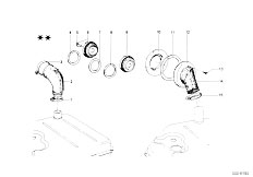 114 1602 M10 Touring / Fuel Supply/  Fuel Tank Attaching Parts