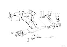 NK 1600 4 Zyl Sedan / Front Axle/  Front Axle Support