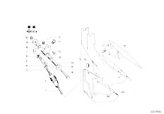 114 1802 M10 Touring / Pedals/  Pedals Supporting Bracket
