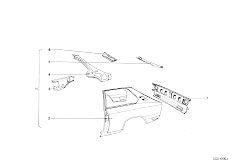 114 1802 M10 Touring / Bodywork/  Rear Side Panel