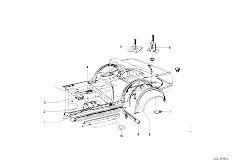 NK 1800 4 Zyl Sedan / Bodywork/  Floorpan Assembly