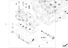 E46 M3 S54 Cabrio / Engine/  Cylinder Head Vanos