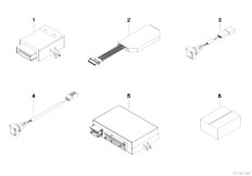 E70 X5 4.8i N62N SAV / Vehicle Electrical System Control Units Modules Sensors Relays