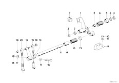 E30 M3 S14 Cabrio / Fuel Preparation System Accelerator Pedal