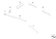 E71 X6 35dX M57N2 SAC / Individual Equipment Individual Wood Trims