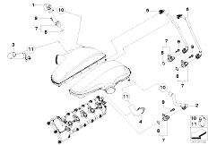 E60 M5 S85 Sedan / Engine Crankcase Ventilation