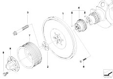 E63 M6 S85 Coupe / Engine/  Belt Drive Vibration Damper