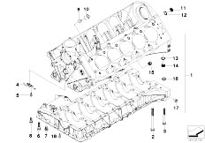 E60 M5 S85 Sedan / Engine Engine Block