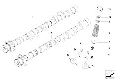 E60 M5 S85 Sedan / Engine Valve Timing Gear Cam Shaft