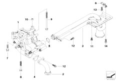 E60 M5 S85 Sedan / Engine Lubrication System Oil Pump