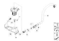 E61N M5 S85 Touring / Engine/  Emission Control Air Pump