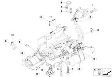 E61 550i N62N Touring / Manual Transmission/  Gs6s53bz Smg Hydraulic Mounting