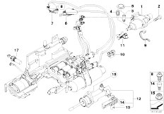 E85 Z4 2.5i M54 Roadster / Manual Transmission/  Gs6s37bz Smg Actuator Sensoren