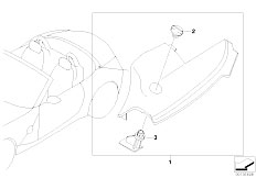 E85 Z4 3.0i M54 Roadster / Sliding Roof Folding Top Folding Top Cover