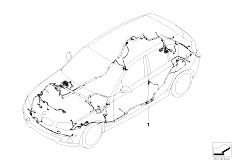 E87 120d M47N2 5 doors / Vehicle Electrical System/  Main Wiring Harness