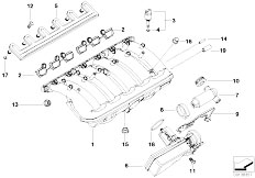 E46 328Ci M52 Coupe / Engine/  Intake Manifold System