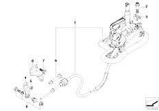 E46 320i M52 Touring / Gearshift/  Autom Transmiss Steptronic Shift Parts