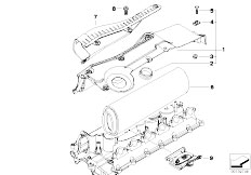 E71 X6 30dX M57N2 SAC / Fuel Preparation System/  Suction Silencer Filter Cartridge