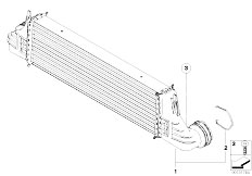 E53 X5 3.0d M57N SAV / Radiator Charge Air Cooling