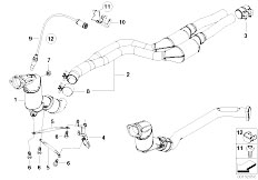 E46 330d M57 Touring / Exhaust System Diesel Catalyst