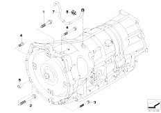 E53 X5 3.0d M57N SAV / Automatic Transmission Gearbox Mounting Ventilation