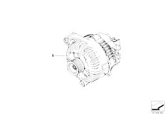 E65 745d M67N Sedan / Engine Electrical System Alternator