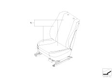 E64 M6 S85 Cabrio / Seats Cover Running Metre