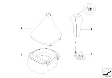 E86 Z4 M3.2 S54 Coupe / Gearshift Gear Shift Knobs Shift Lever Coverings