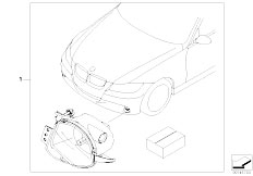 E87 120i N46 5 doors / Lighting/  Retrofit Kit Cornering Light