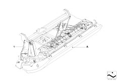 E64 650i N62N Cabrio / Individual Equipment/  Individual Glove Compartment Leather