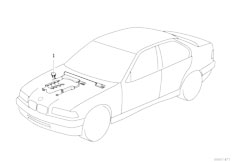 E36 318i M43 Cabrio / Engine Electrical System/  Engine Wiring Harness