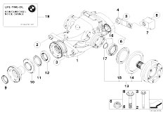 E92 325xi N52N Coupe / Rear Axle Differential Drive Output