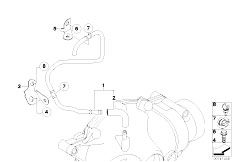 E53 X5 3.0d M57N SAV / Front Axle Final Drive Frnt Axle Ventilat 4 Wheel
