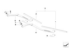 E91 330xi N52 Touring / Vehicle Electrical System/  Single Components For Wiper Arm