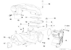 Z3 Z3 1.9 M44 Roadster / Engine/  Intake Manifold System