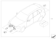 E70 X5 4.8i N62N SAV / Distance Systems Cruise Control Install Kit Park Distance Control