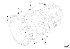 E61 525i M54 Touring / Manual Transmission/  Gearbox Mounting Parts