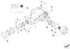 E91 335i N54 Touring / Rear Axle/  Differential Drive Output