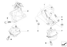 E70 X5 4.8i N62N SAV / Engine And Transmission Suspension Engine Suspension