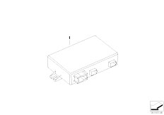 E71 X6 35iX N54 SAC / Distance Systems Cruise Control Control Unit Door Mirror Camera