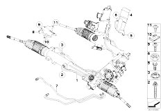 E93 330i N52N Cabrio / Steering/  Hydro Steering Box Active Steering Afs