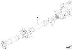 E90 335i N54 Sedan / Drive Shaft Drive Shaft Insert Nut